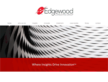 Tablet Screenshot of edgewoodcg.com